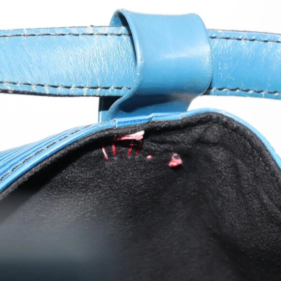 LOUIS VUITTON Epi Randonnee GM Shoulder Bag Blue M43085 LV Auth 148058 - Picture 11 of 16